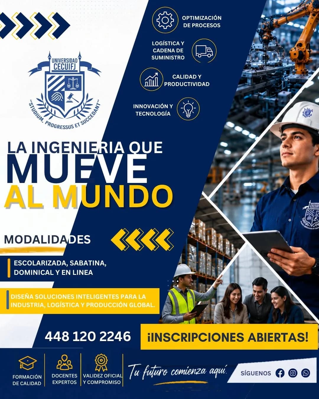La ingeniería que mueve al mundo — Universidad CECUIFJ
